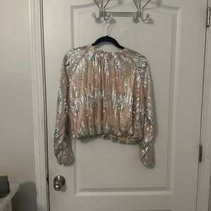 Holiday Sequin Top Medium